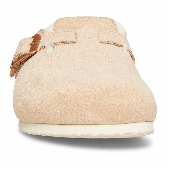 Boston Clog Mules 💕 Light Blush Clogs 👡 NWT 💖 BNIB 🌟 SIZE 7.5 💫 Fur & Suede - Picture 8 of 17